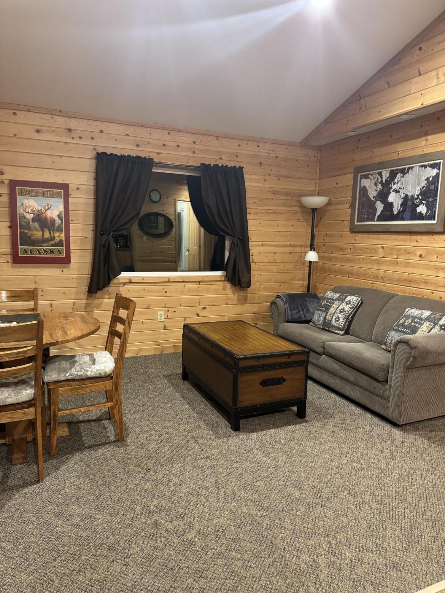 Susitna River Lodging, Backwoods Cabins 탈키트나 외부 사진