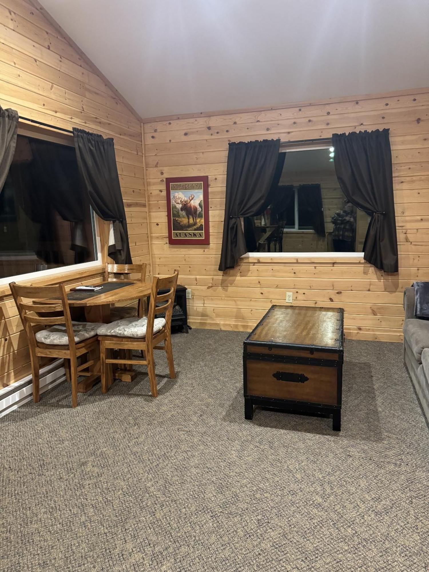 Susitna River Lodging, Backwoods Cabins 탈키트나 외부 사진